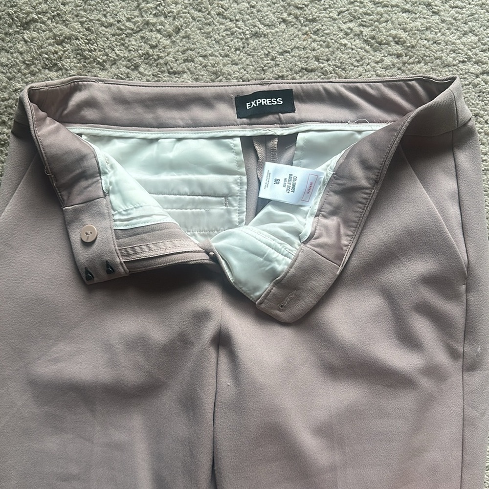 Express Stretch Columnist Barely Boot Mid-Rise Pa… - image 2